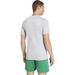 Présentation: Adidas Entrada 26 Maillot Manches Courtes Hommes - Gris / Blanc