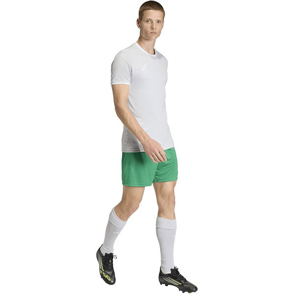 Adidas Entrada 26 Maillot Manches Courtes Hommes - Gris / Blanc