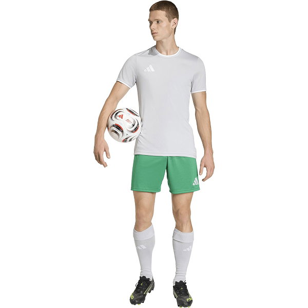 Adidas Entrada 26 Maillot Manches Courtes Hommes - Gris / Blanc
