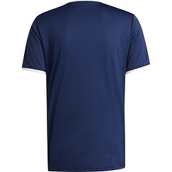 Présentation: Adidas Entrada 26 Maillot Manches Courtes Hommes - Marine / Blanc