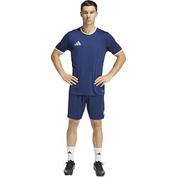 Présentation: Adidas Entrada 26 Maillot Manches Courtes Hommes - Marine / Blanc