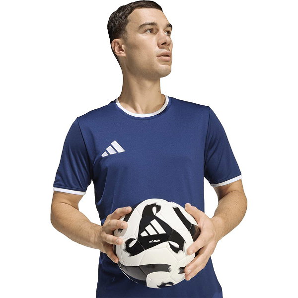 Adidas Entrada 26 Maillot Manches Courtes Hommes - Marine / Blanc