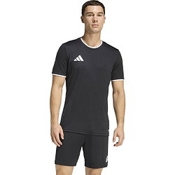 Présentation: Adidas Entrada 26 Maillot Manches Courtes Hommes - Noir / Blanc