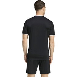 Présentation: Adidas Entrada 26 Maillot Manches Courtes Hommes - Noir / Blanc