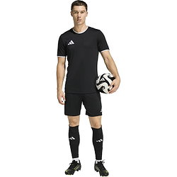 Présentation: Adidas Entrada 26 Maillot Manches Courtes Hommes - Noir / Blanc