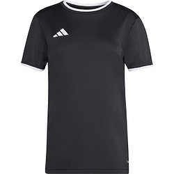 Adidas Entrada 26 Maillot Manches Courtes Femmes - Noir / Blanc