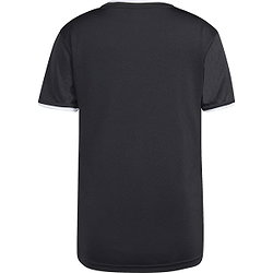 Présentation: Adidas Entrada 26 Maillot Manches Courtes Femmes - Noir / Blanc
