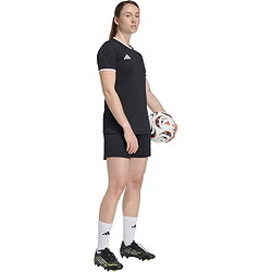 Présentation: Adidas Entrada 26 Maillot Manches Courtes Femmes - Noir / Blanc