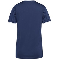 Voorvertoning: Adidas Entrada 26 Shirt Korte Mouw Dames - Marine / Wit