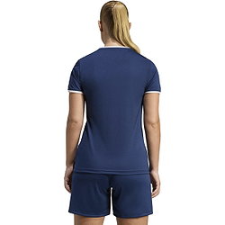 Voorvertoning: Adidas Entrada 26 Shirt Korte Mouw Dames - Marine / Wit