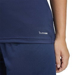 Voorvertoning: Adidas Entrada 26 Shirt Korte Mouw Dames - Marine / Wit