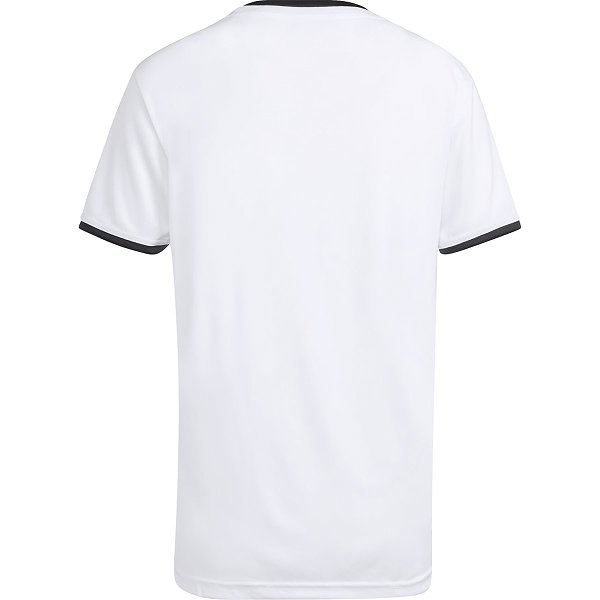 Adidas Entrada 26 Maillot Manches Courtes Femmes - Blanc / Noir