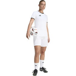 Présentation: Adidas Entrada 26 Maillot Manches Courtes Femmes - Blanc / Noir