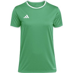 Présentation: Adidas Entrada 26 Maillot Manches Courtes Femmes - Vert / Blanc
