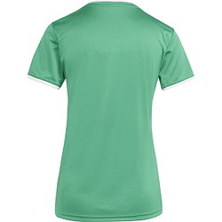 Présentation: Adidas Entrada 26 Maillot Manches Courtes Femmes - Vert / Blanc