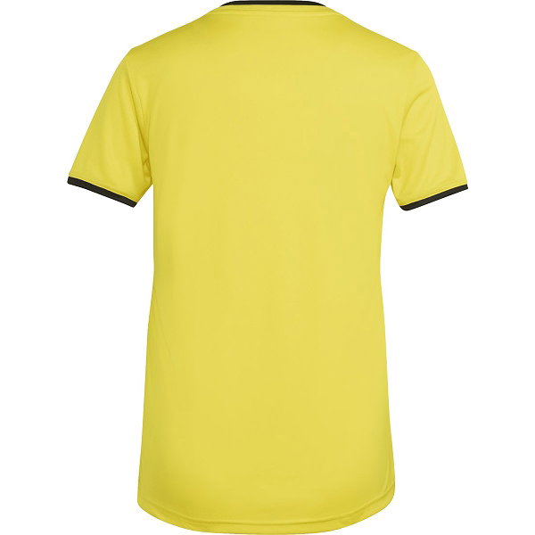 Adidas Entrada 26 Maillot Manches Courtes Femmes - Jaune / Noir