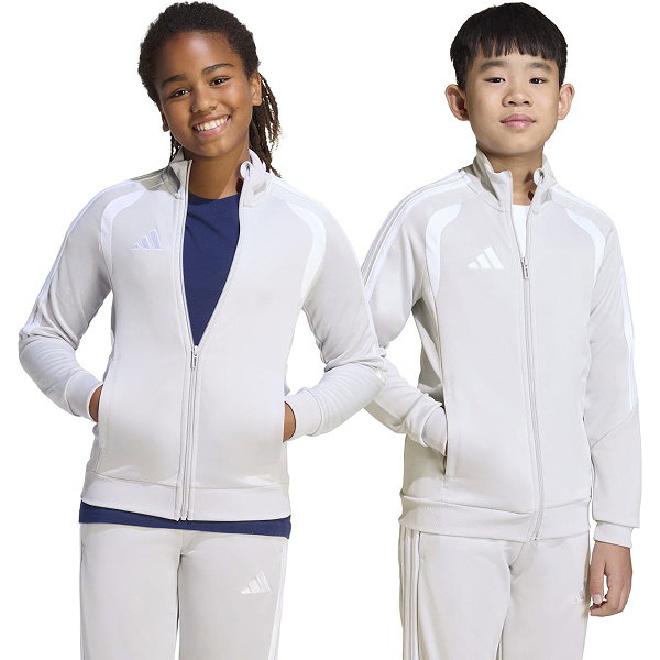 Adidas Tiro 26 League Trainingsjack Kinderen - Grijs / Wit