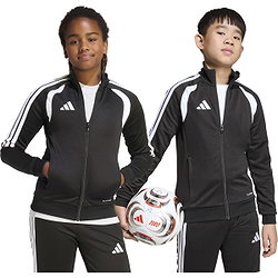 Présentation: Adidas Tiro 26 League Veste D'entraînement Enfants - Noir / Blanc