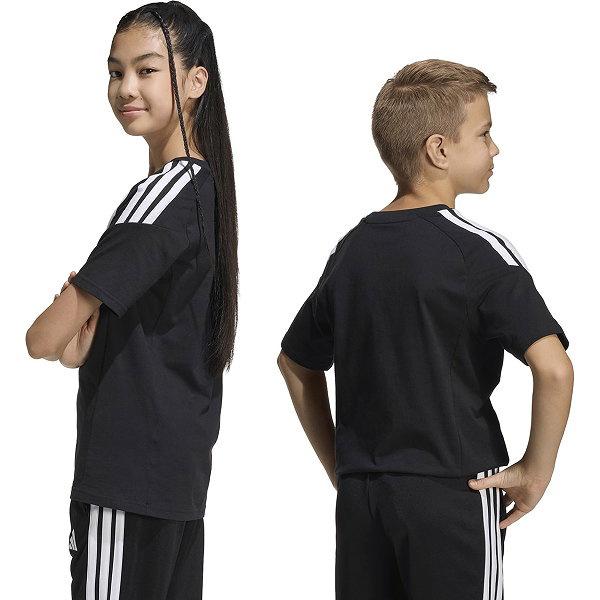 Adidas Tiro 26 League T-Shirt Kinder - Schwarz / Weiß