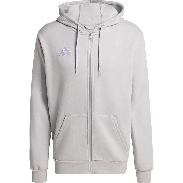 Adidas Entrada 26 Sweater Met Kap Heren - Lichtgrijs