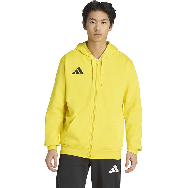 Adidas Entrada 26 Sweat À Capuchon Hommes - Jaune / Noir