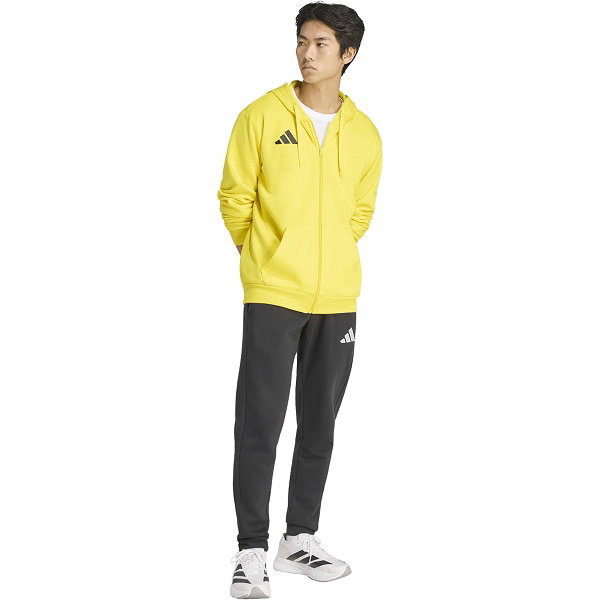 Adidas Entrada 26 Sweat À Capuchon Hommes - Jaune / Noir