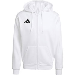 Adidas Entrada 26 Sweater Met Kap Heren - Wit / Zwart
