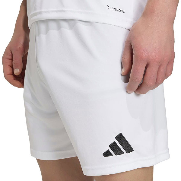 Adidas Entrada 26 Short Hommes - Blanc / Noir