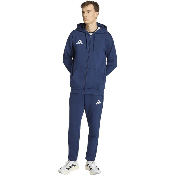 Adidas Entrada 26 Sweat À Capuchon Hommes - Blanc / Marine