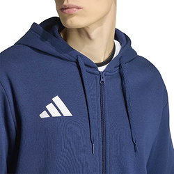 Présentation: Adidas Entrada 26 Sweat À Capuchon Hommes - Blanc / Marine