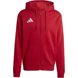 Adidas Entrada 26 Sweater Met Kap Heren - Rood / Wit