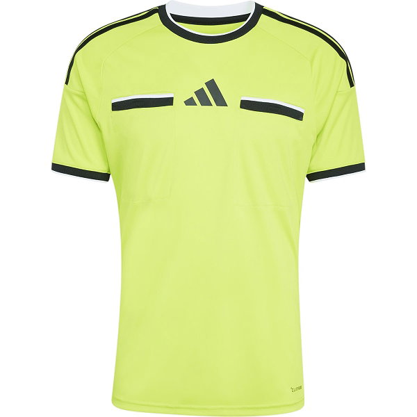 Adidas Referee 26 Scheidsrechtersshirt Korte Mouw Heren - Fluogeel