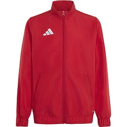 Adidas Entrada 26 Veste Loisir Enfants - Rouge / Blanc