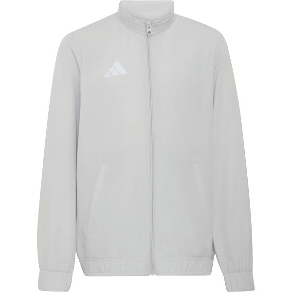 Adidas Entrada 26 Veste Loisir Enfants - Gris / Blanc