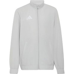 Présentation: Adidas Entrada 26 Veste Loisir Enfants - Gris / Blanc