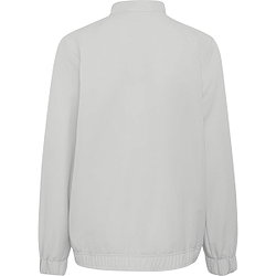 Présentation: Adidas Entrada 26 Veste Loisir Enfants - Gris / Blanc