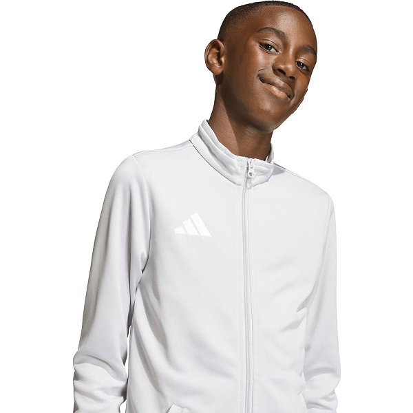 Adidas Entrada 26 Veste D'entraînement Enfants - Gris / Blanc