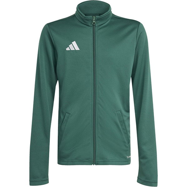 Adidas Entrada 26 Trainingsjacke Kinder - Dunkelgrün