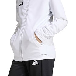 Présentation: Adidas Entrada 26 Veste D'entraînement Enfants - Blanc / Noir