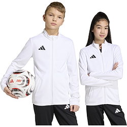 Présentation: Adidas Entrada 26 Veste D'entraînement Enfants - Blanc / Noir