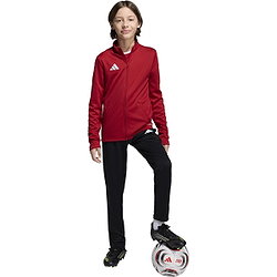 Présentation: Adidas Entrada 26 Veste D'entraînement Enfants - Rouge / Blanc