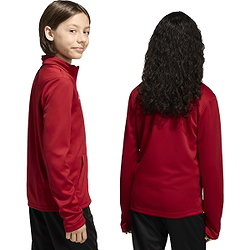 Présentation: Adidas Entrada 26 Veste D'entraînement Enfants - Rouge / Blanc