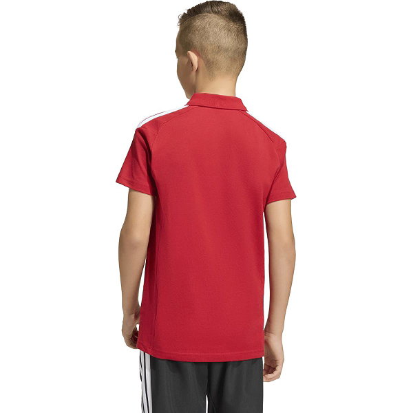 Adidas Tiro 26 League Polo Enfants - Rouge / Blanc