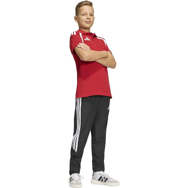 Adidas Tiro 26 League Polo Enfants - Rouge / Blanc