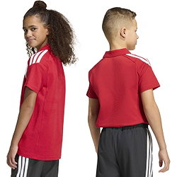 Présentation: Adidas Tiro 26 League Polo Enfants - Rouge / Blanc
