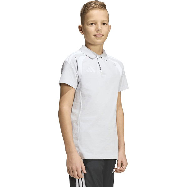 Adidas Tiro 26 League Poloshirt Kinder - Grau / Weiß