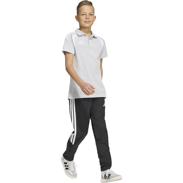 Adidas Tiro 26 League Poloshirt Kinder - Grau / Weiß
