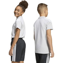 Vorschau: Adidas Tiro 26 League Poloshirt Kinder - Grau / Weiß