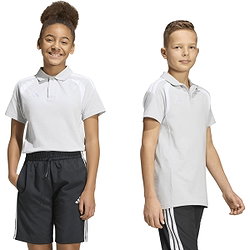 Vorschau: Adidas Tiro 26 League Poloshirt Kinder - Grau / Weiß