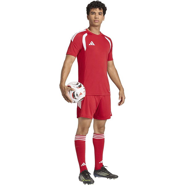 Adidas Tiro 26 League Short Heren - Rood / Wit